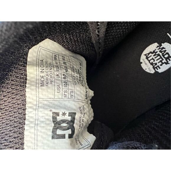 DC Men's Skate Shoes Manual HI TXSE DC Black 10 Skateboarding Co High Top - Picture 4 of 6